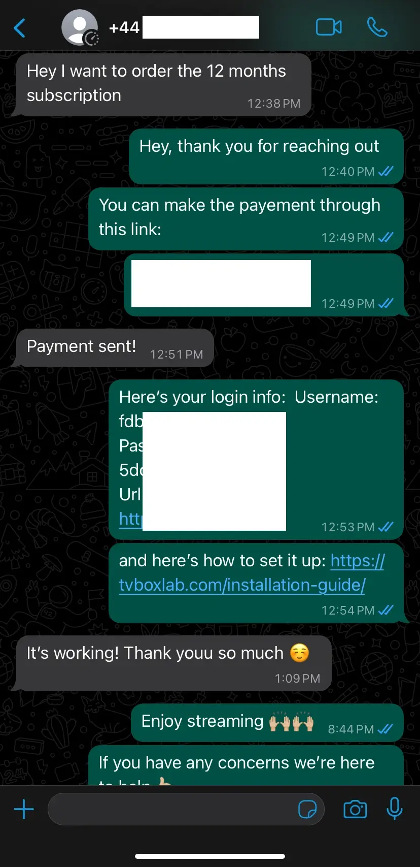Customer conversation: Connected & streaming